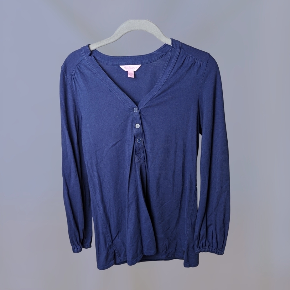 Lilly Pulitzer Henley Long Sleeve